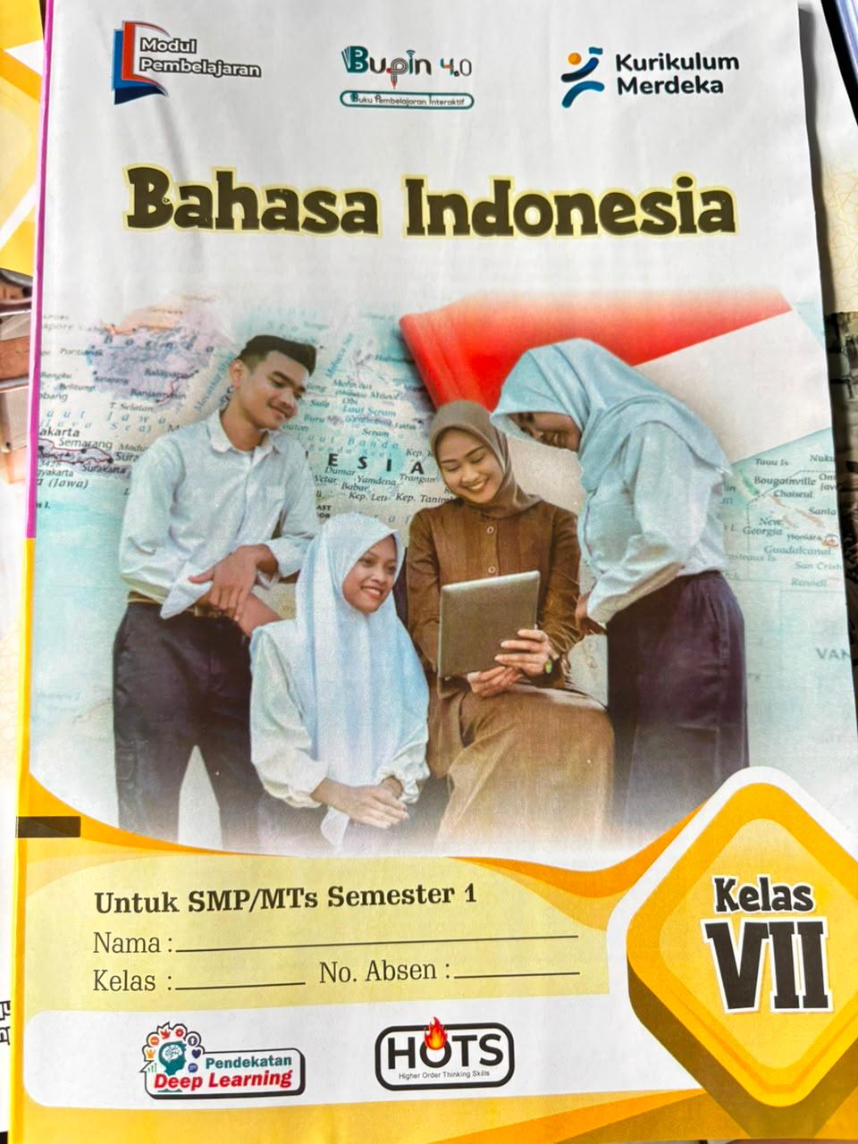 Buku Bahasa Indonesia - Kelas VII